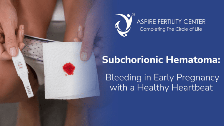 Subchorionic Hematoma: Bleeding in Early Pregnancy with a Healthy Heartbeat subchorionic hematoma in early pregnancy