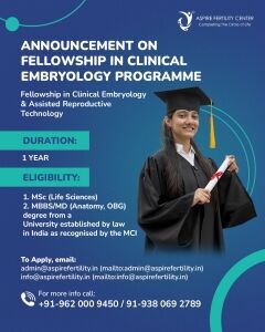 Institutional fellowship in reproductive medicine